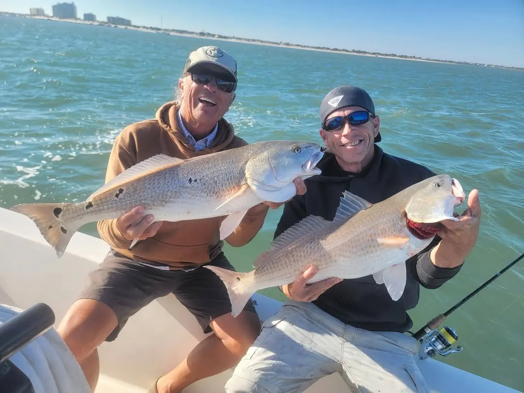 Another redfish from a trip with Capt. Fred